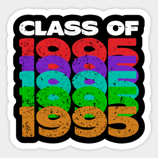 Class Of 1995 Sticker